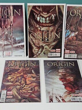 Origin II #1-5 (Marvel Comics, 2015) Wolverine Complete Mini Gillen Kubert C-043